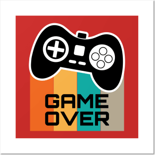 Game Over Posters and Art